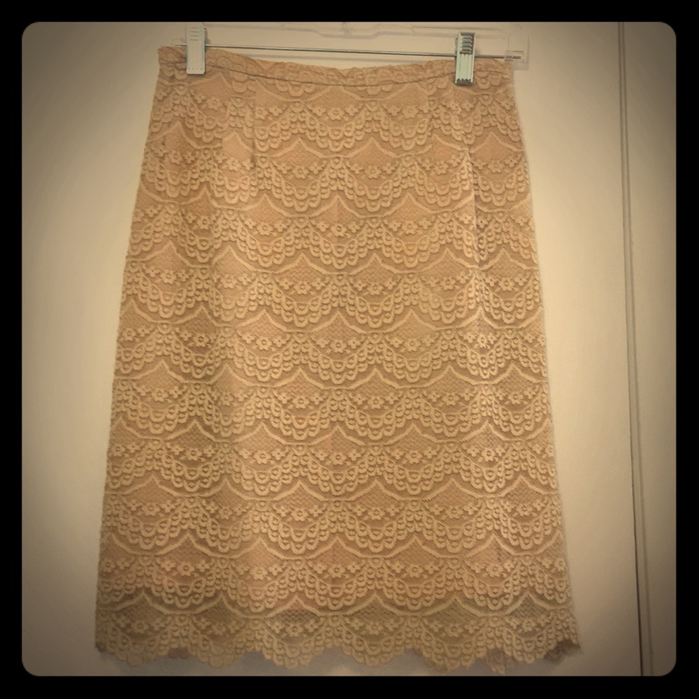 Vintage lace skirt